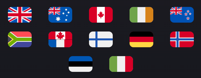 Website Languages